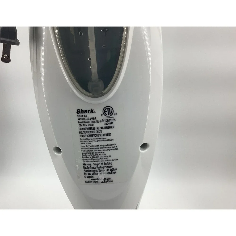 Shark S3601 Professional Steam Mop Body Parts OEM Replacement Water Tank NO CAP